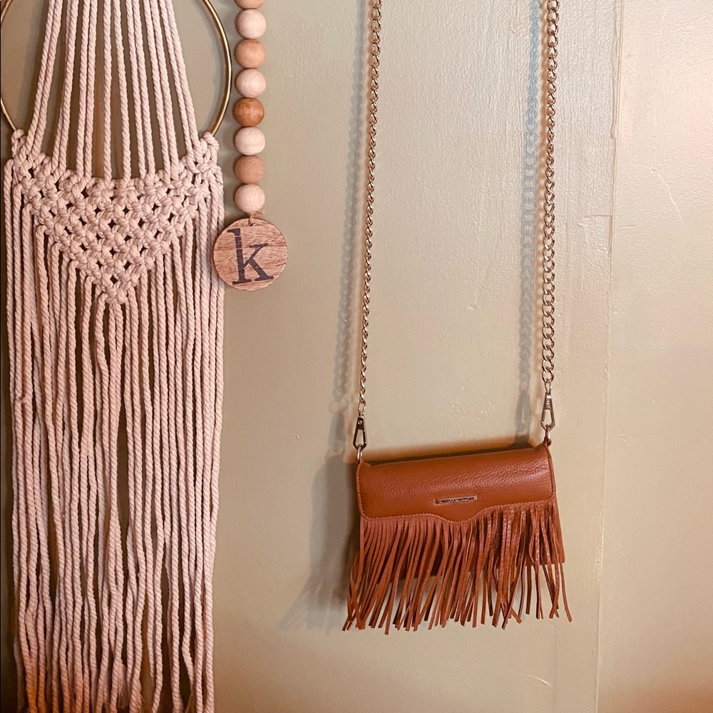 Rebecca Minkoff Leather Crossbody Wallet